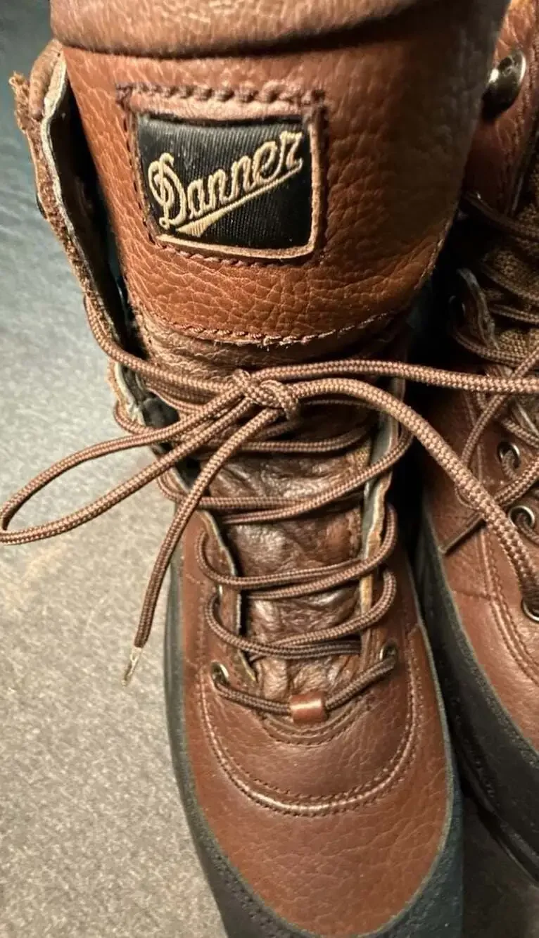 Danner Vandal AT Brown Leather Waterproof Gor-Tex Work Boots Men's Size 8.5 D